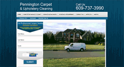 Desktop Screenshot of penningtoncarpetandupholstery.com